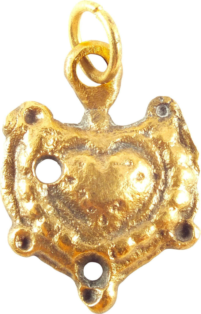 VIKING HEART PENDANT NECKLACE C.850-1050 AD - Picardi Jewelers