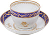WORCESTER EXPORT PORCELAIN TEA BOWL AND UNDER BOWL - The History Gift Store