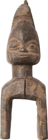 YORUBA, WEST AFRICA FIGURAL HEDDLE PULLEY - The History Gift Store