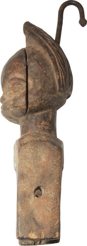 YORUBA, WEST AFRICA FIGURAL HEDDLE PULLEY - The History Gift Store